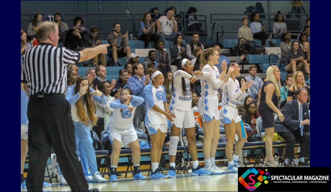 UNC Women's Basketball Bench