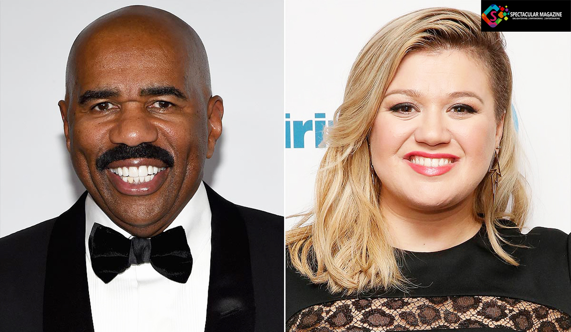 NBC Drops Steve Harvey’s Talk Show, Replaces Him With Kelly Clarkson