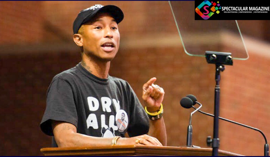 Pharrell Williams Spectacular Magazine Promise Academy