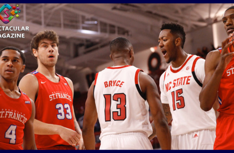 N.C. State Cruises by St. Francis Brooklyn  in Second Half