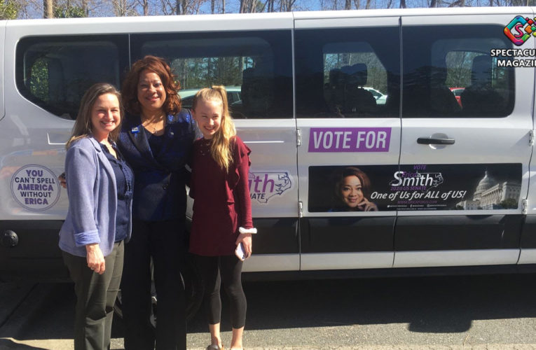 Erica Smith, Candidate For U.S. Senate, On Blue Wave Van Tour Across NC