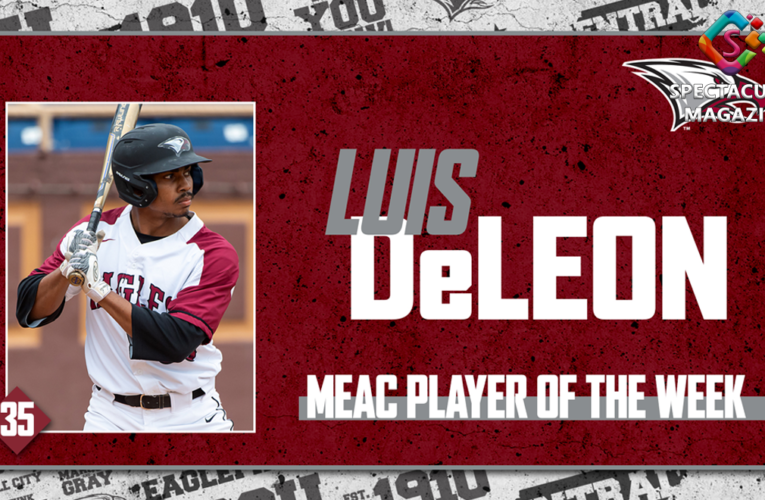 NCCU’s DeLeon Earns MEAC Baseball Player of the Week