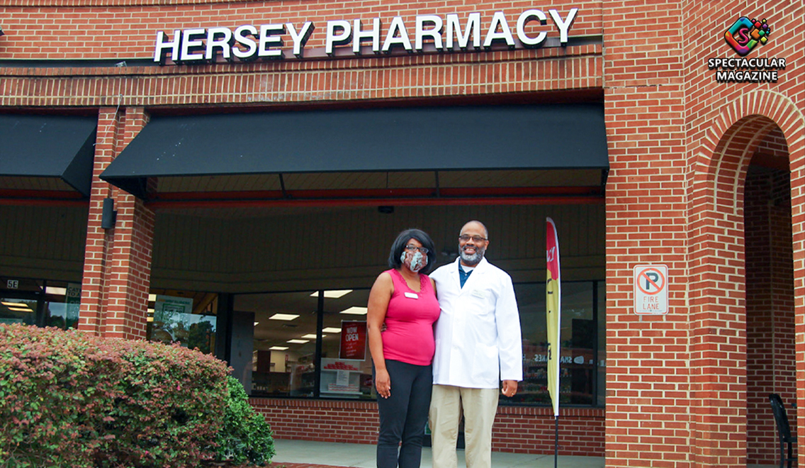 Hersey Pharmacy - black-owned, independent, located in Woodcroft Shopping Ctr (Durham)