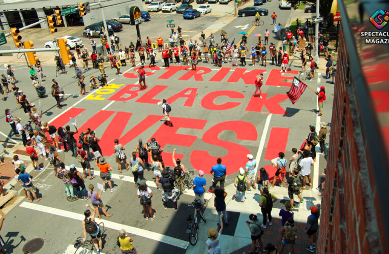 [GALLERY] Durham Frontline Workers, Community ‘Strike For Black Lives’ Downtown