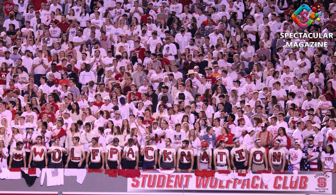 florida nc state student section lawrence law davis iii sports photography spectacular magazine