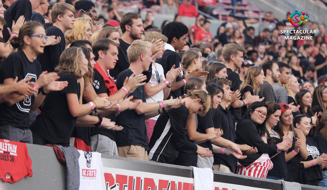 nc state football student section lawrence law davis iii ld3 photography sports