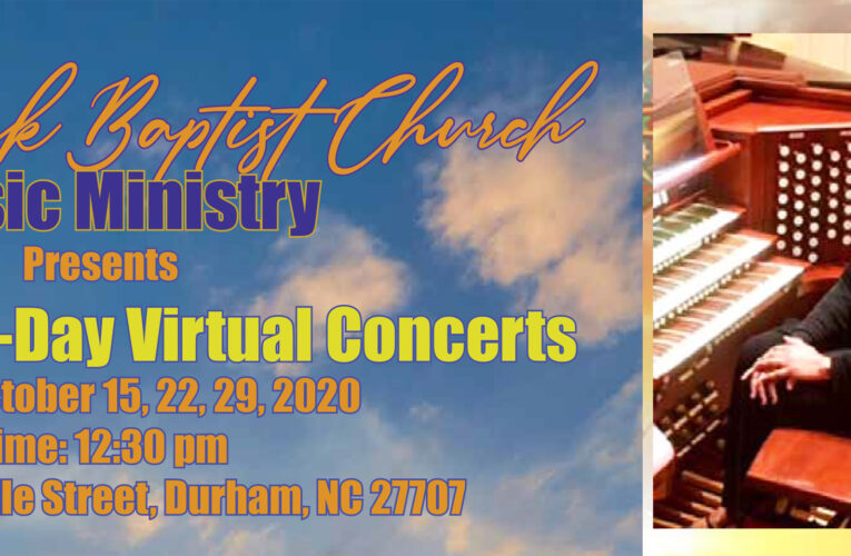 White Rock Baptist Ch. Mid-Day Virtual Concert fea. Dr. Paula Harrell