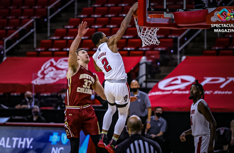 Shakeel Moore Delivers in the Clutch, NC State Defeats Boston College