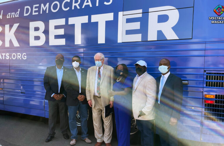 DNC’s ‘Build Back Better’ Bus Tour Stops In Durham With Cong. David Price, Local Leaders