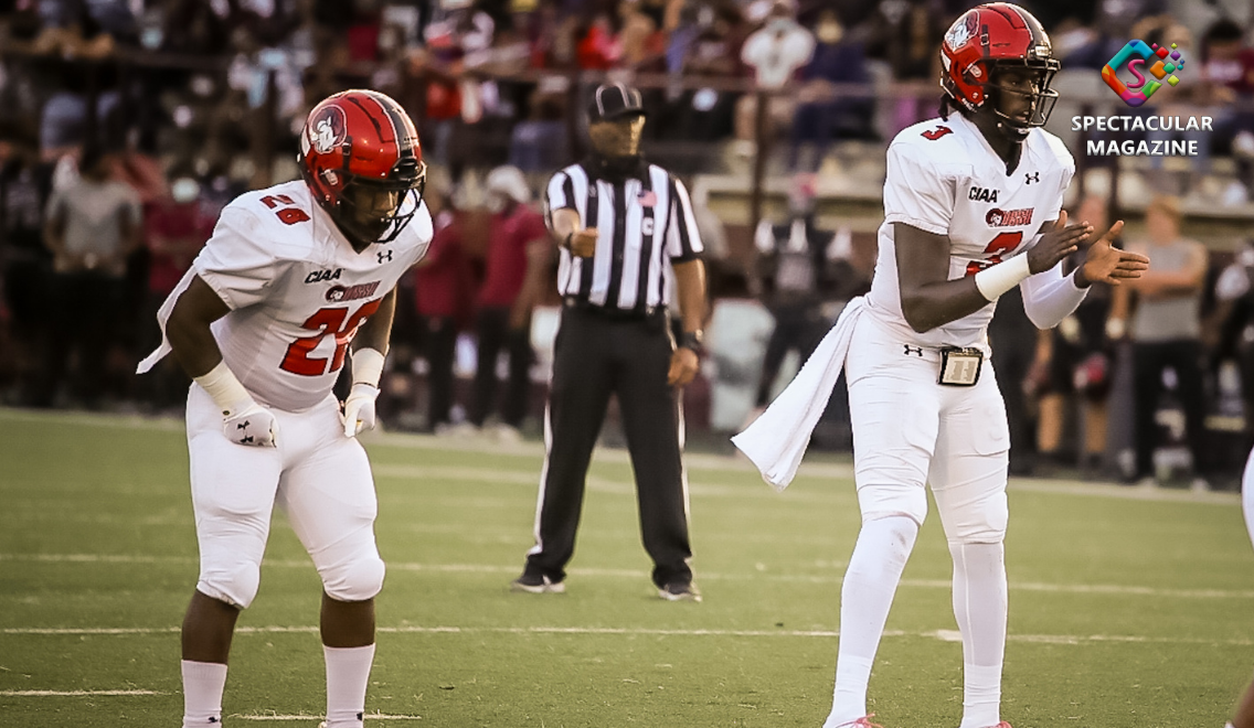 WSSU Football Garrett Lynch reporter Spectacular Magazine