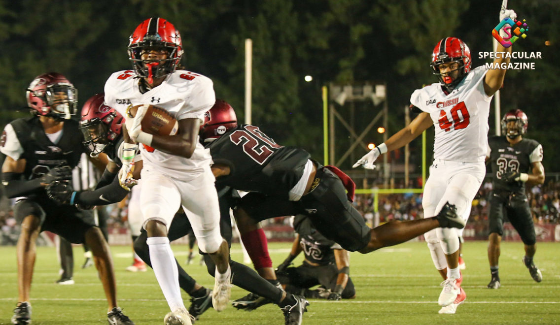 WSSU Football Garrett Lynch reporter Spectacular Magazine