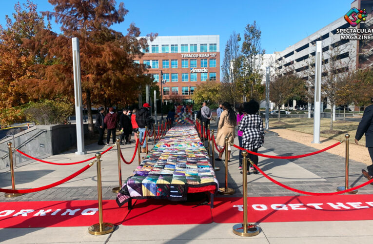 70-Foot-Long Quilt Memorializing Lives Lost To Gun Violence In Durham On Exhibit