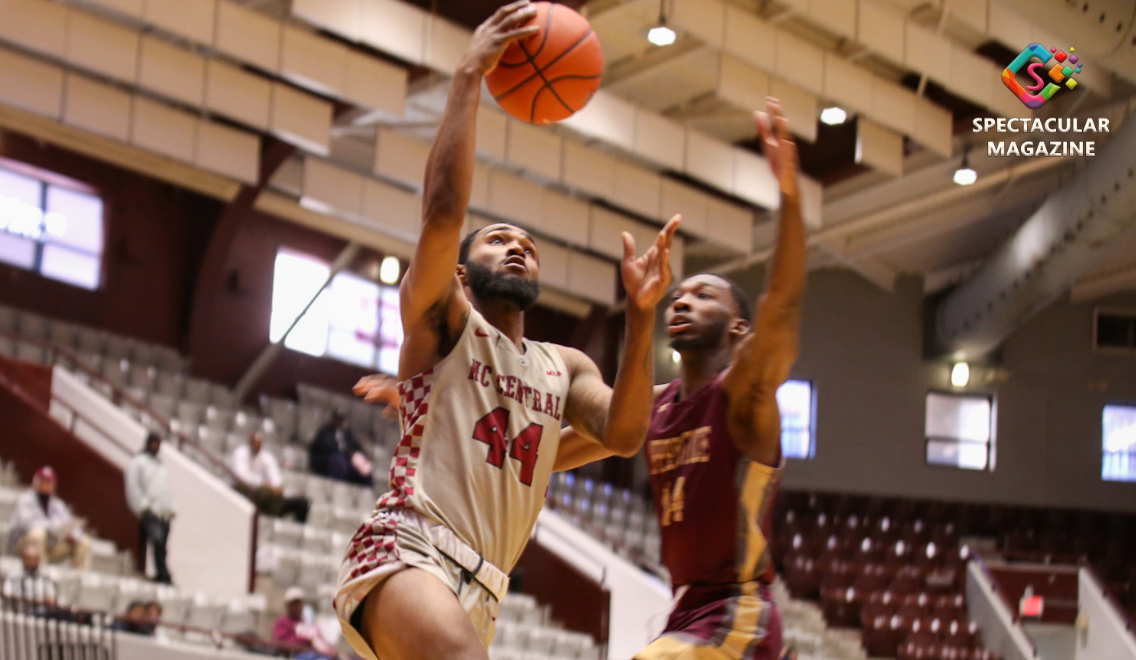 NCCU MBB Asheville Randy Miller Jr Spectacular Magazine Lawrence Davis III