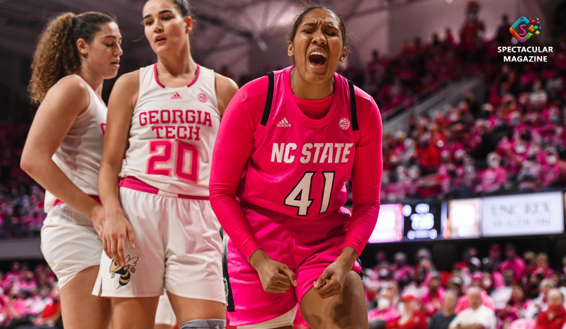 NC State Wolfpack WBB Camille Hobby Play 4 Kay Yow game Spectacular Magazine
