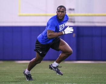 Josh Blackwell NFL Cornerback Defensive Back Duke Pro Day 2022 Lawrence Davis III Spectacular Magazine