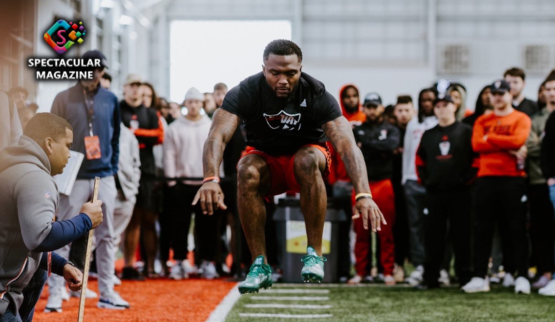 NC State Wolfpack Pro Day 2022 Ricky Person Jr NFL Draft TyRel Thompson Spectacular Magazine
