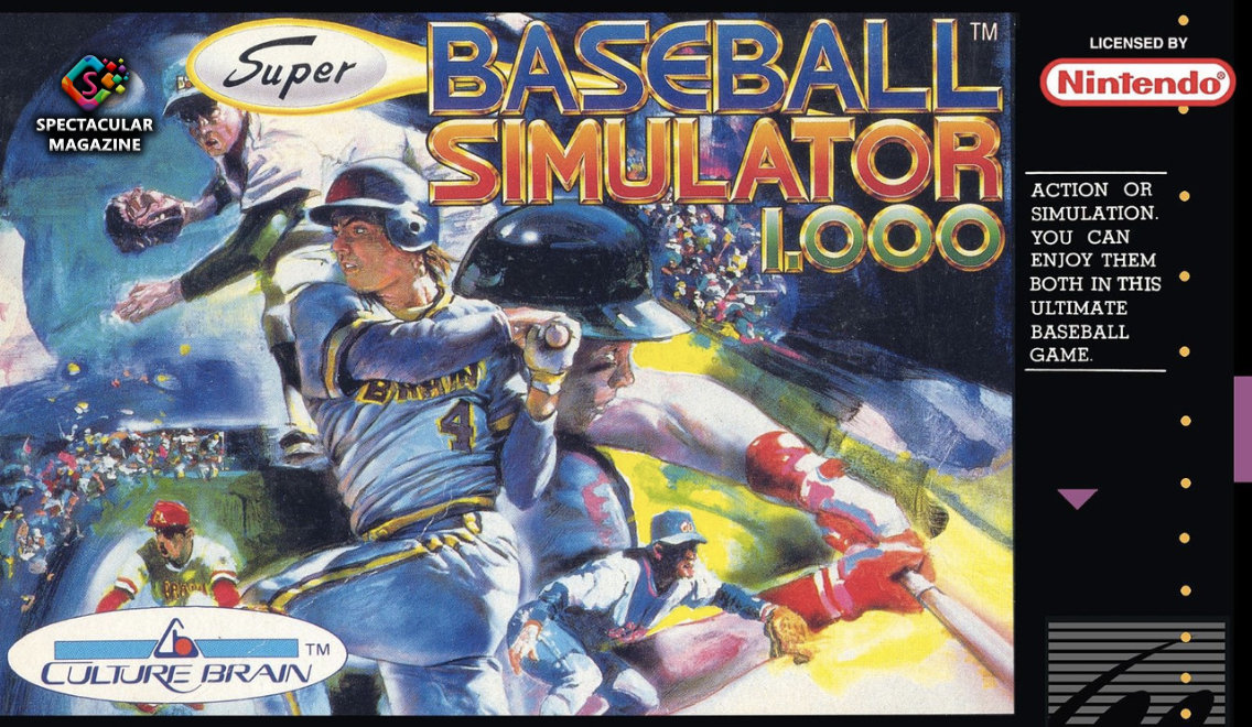 nintendo baseball simulator 1000 cozzi cozzman thomas tripp Spectacular Magazine