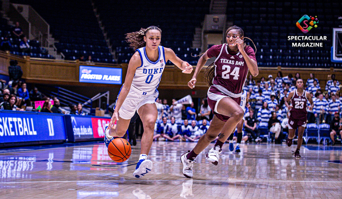 Celeste Taylor, Duke WBB, Duke Blue Devils, Texas A&M, Spectacular Magazine