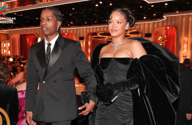 Rihanna and A$AP Rocky looked AMAZING at the Golden Globes