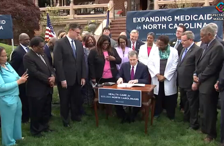 NC Democratic Party, Elected Officials Celebrate Medicaid Expansion Signing