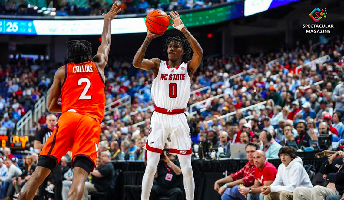 February 28, 2023: North Carolina State Wolfpack guard Jack Clark