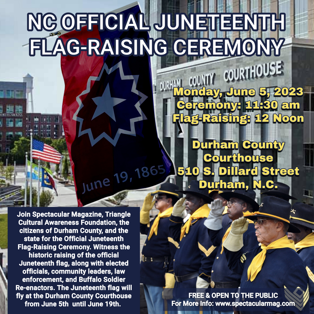 NC Official FlagRaising Ceremony Takes Place On June 5 In