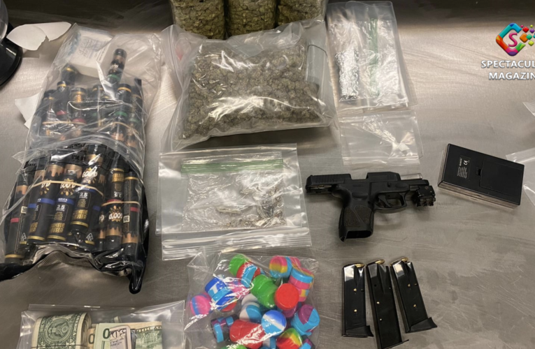 Gun, Drugs Seized During Traffic Stop In Durham