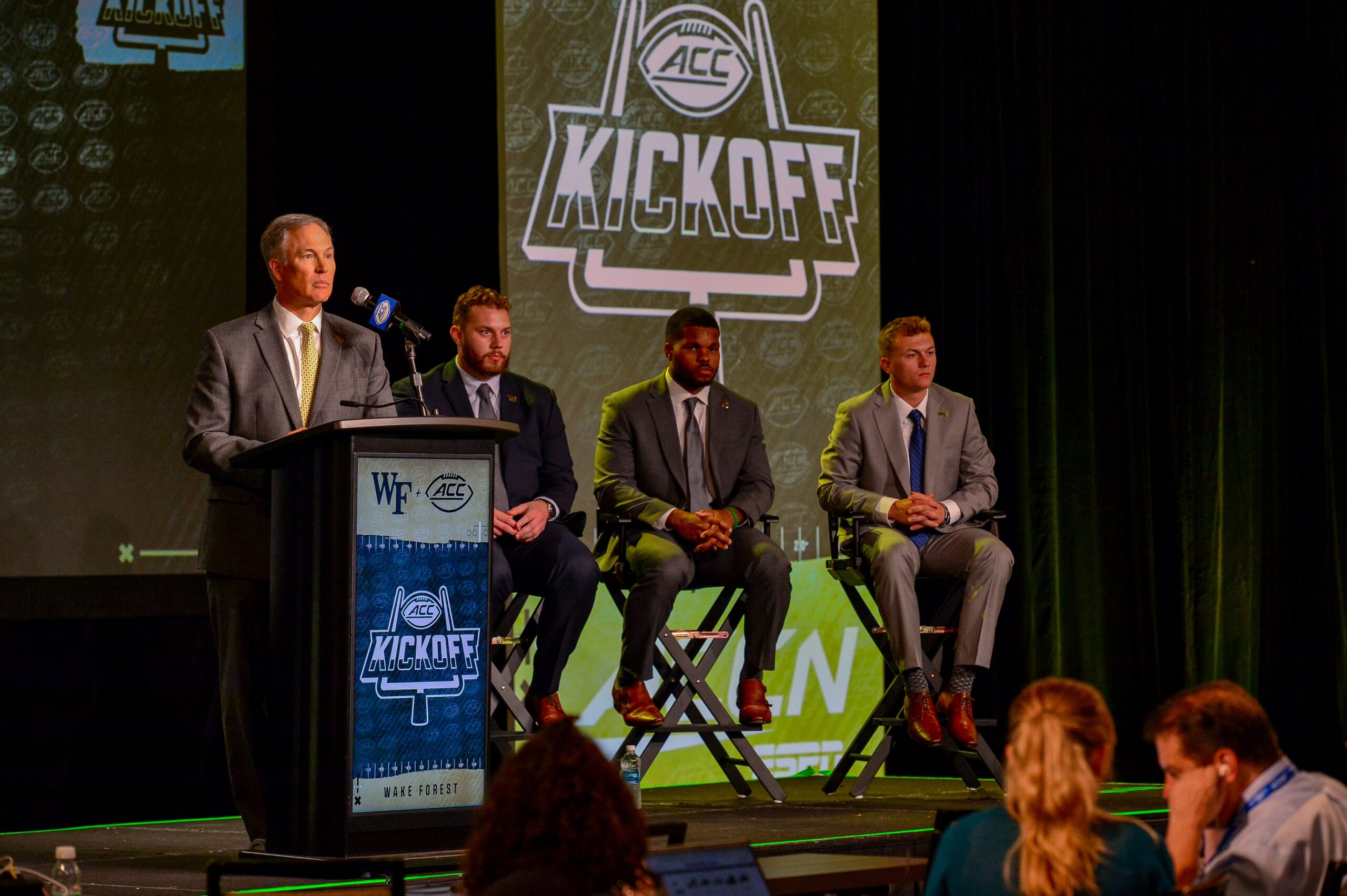 Coach David Paul Clawson, Mitch Griffis, Chase Jones, Michael Jurgens