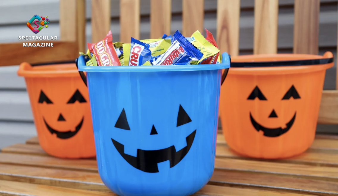 Blue Pail, Blue Bucket, Halloween, Autism, Spectacular Magazine,