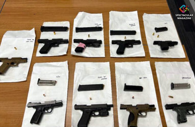 53 Juvenile Petitions Filed Against 4 Teenagers, 9 Firearms Seized in Stolen Vehicle Case