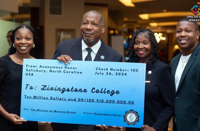 Livingstone College Receives $8 Million Donation, Totaling $25 Million in Nine Months