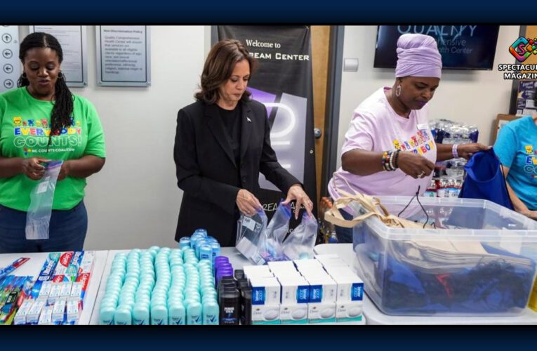 V.P. Harris Joins NC Counts Coalition’s Hurricane Helene Relief Efforts, Praises Their Work