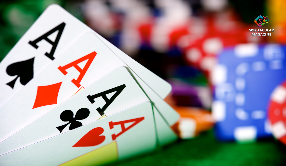 Gambling, Poker, Blackjack, Casino, Spectacular Magazine, Cards, Spades, Support