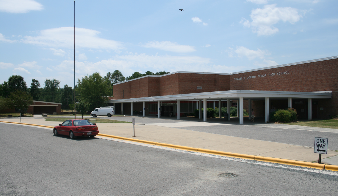 Charles E. Jordan High School, Durham NC, Spectacular Magazine, Shooting