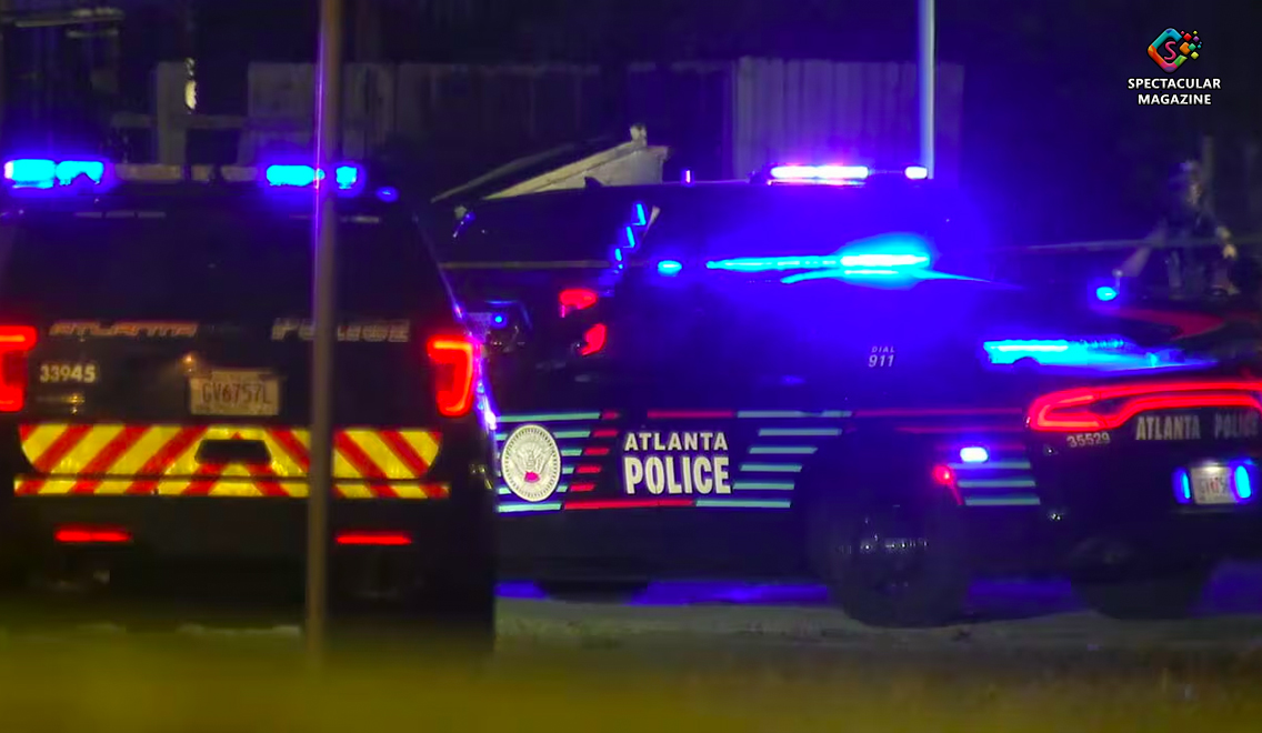 Scene at Atlanta’s Coan Park, where a June 28 fraternity picnic hosted by Kappa Alpha Psi was interrupted by gunfire, resulting in two deaths.