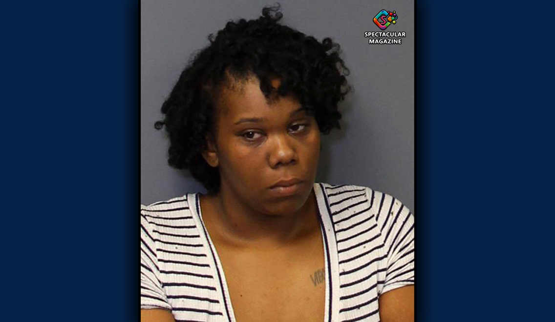 Mugshot of Clarissa Bell, 33, who is wanted for assaulting a law enforcement officer