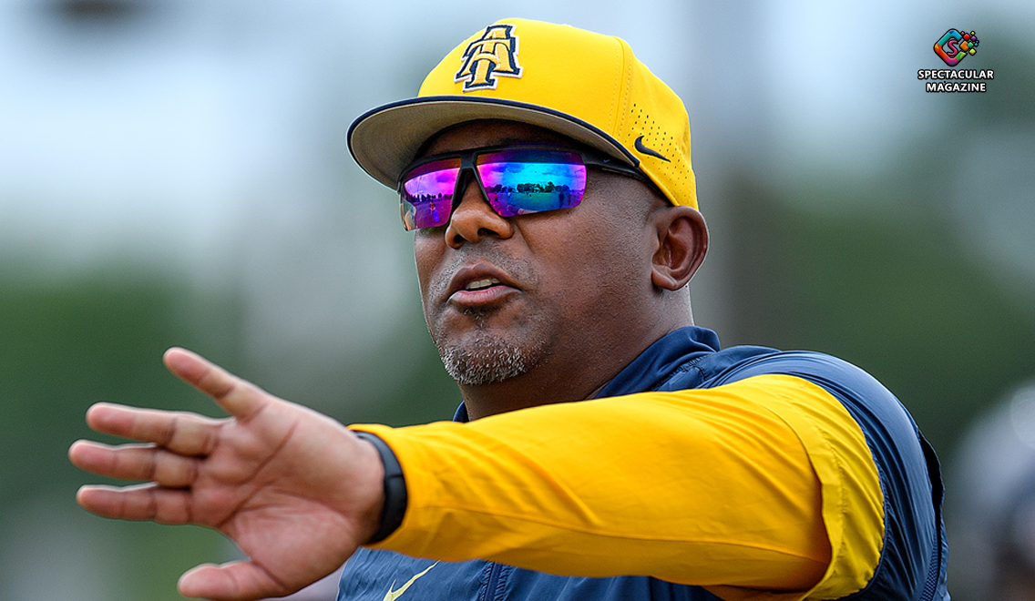North Carolina A&T head coach Shawn Gibbs looks on after a 62-20 blowout loss to rival NCCU, calling for a complete culture change within his team.