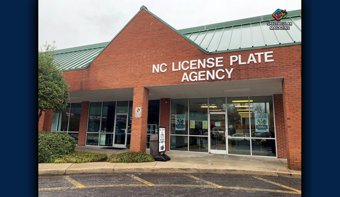 Exterior view of the Durham License Plate Agency on NC Highway 55, which is closing September 26, 2025, as announced by NCDMV