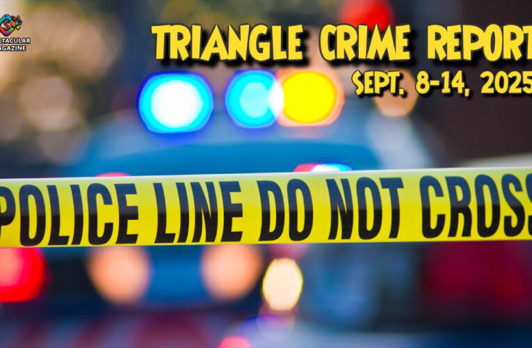 Triangle Crime Report: 198 Felonies, Shooting Arrests & Drug Raids Mark a Busy Week
