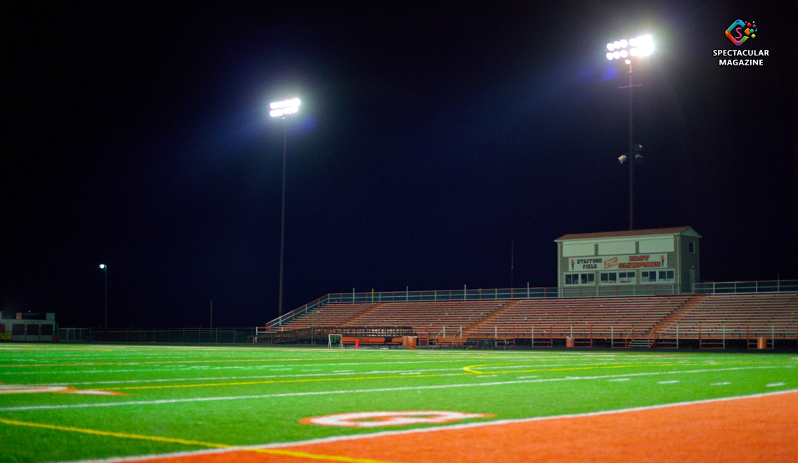 Mississippi law enforcement investigates the Leland High School football field after a deadly homecoming weekend shooting