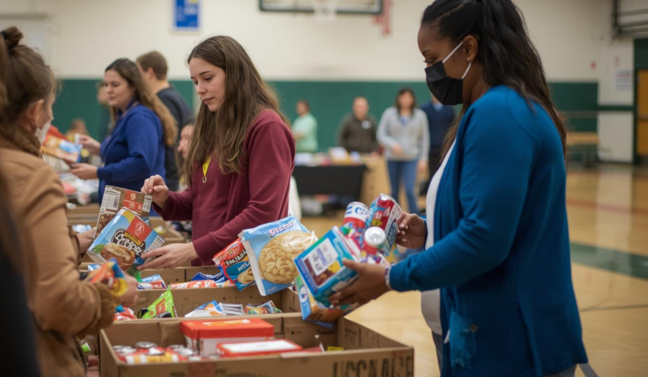 Durham Parks & Recreation hosts Random Acts of Kindness Week food drive Feb. 16–21 to support Life International Food Pantry.