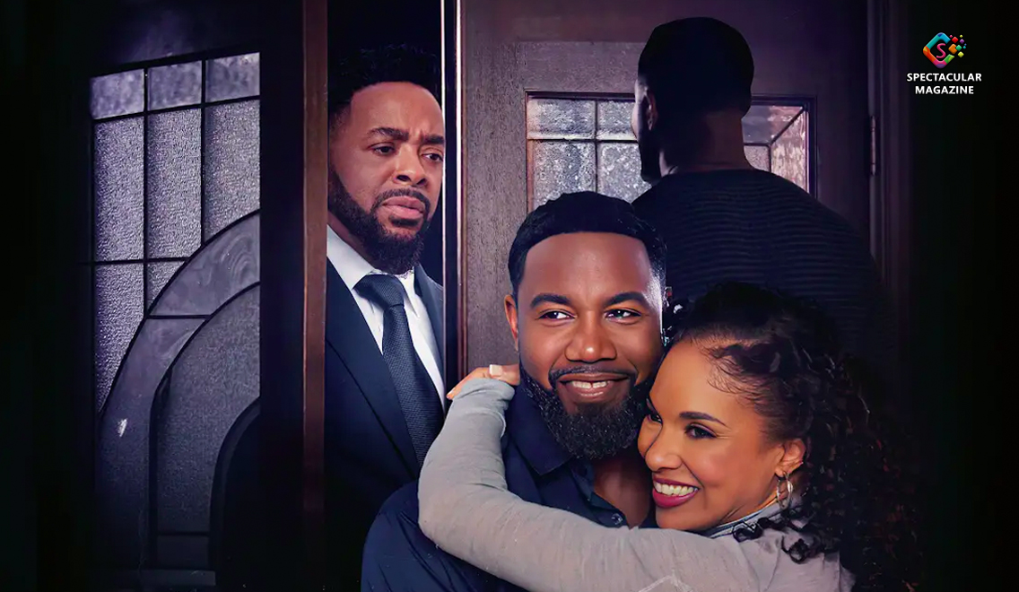 The Secret Between Us movie poster featuring lead cast in dramatic family scene