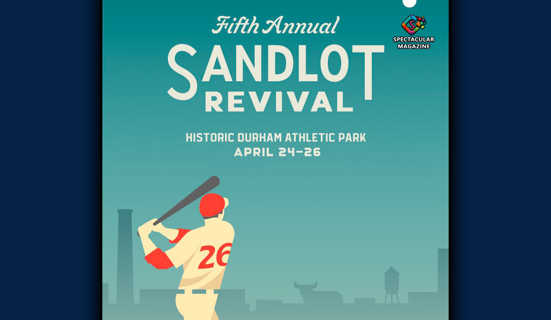 Sandlot Revival baseball event at Historic Durham Athletic Park Bull Durham stadium