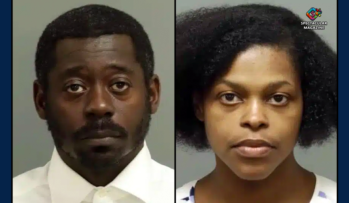 Mugshots of Christopher Ross and Tamara Ross charged with felony child abuse in Holly Springs, North Carolina