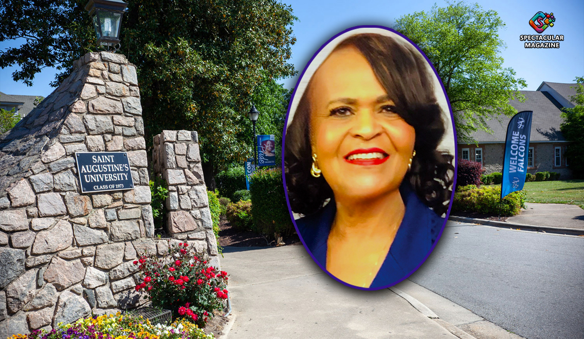 Saint Augustine’s University campus in Raleigh North Carolina during restructuring announcement