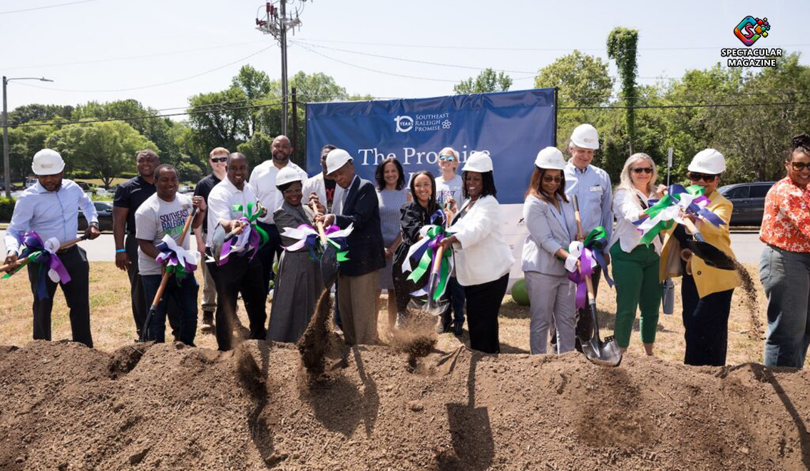 Southeast Raleigh Promise groundbreaking ceremony at Gregg Street housing development site