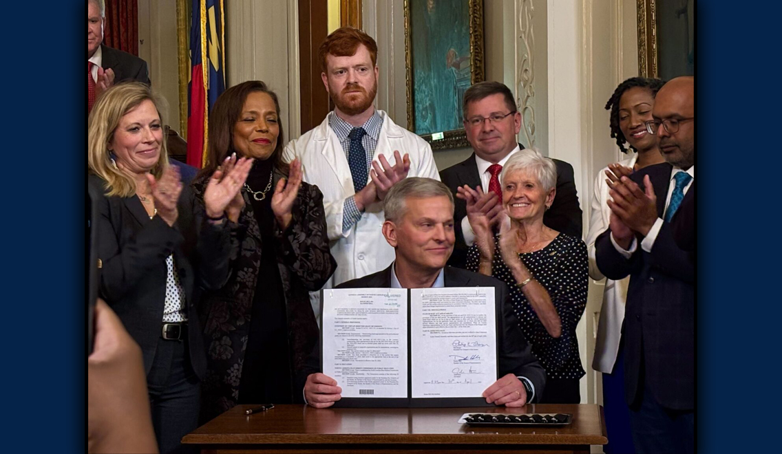 Governor Josh Stein signs Medicaid bill in North Carolina