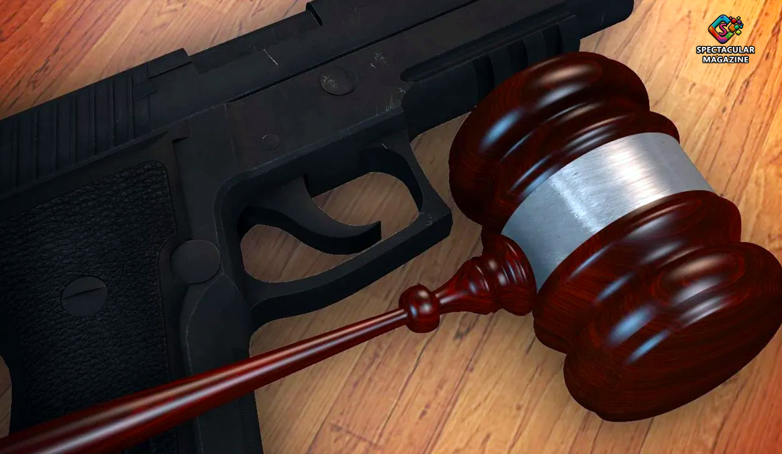 Firearms representing a federal investigation into an illegal gun trafficking conspiracy involving a Durham man and weapons sold in Buffalo, New York.