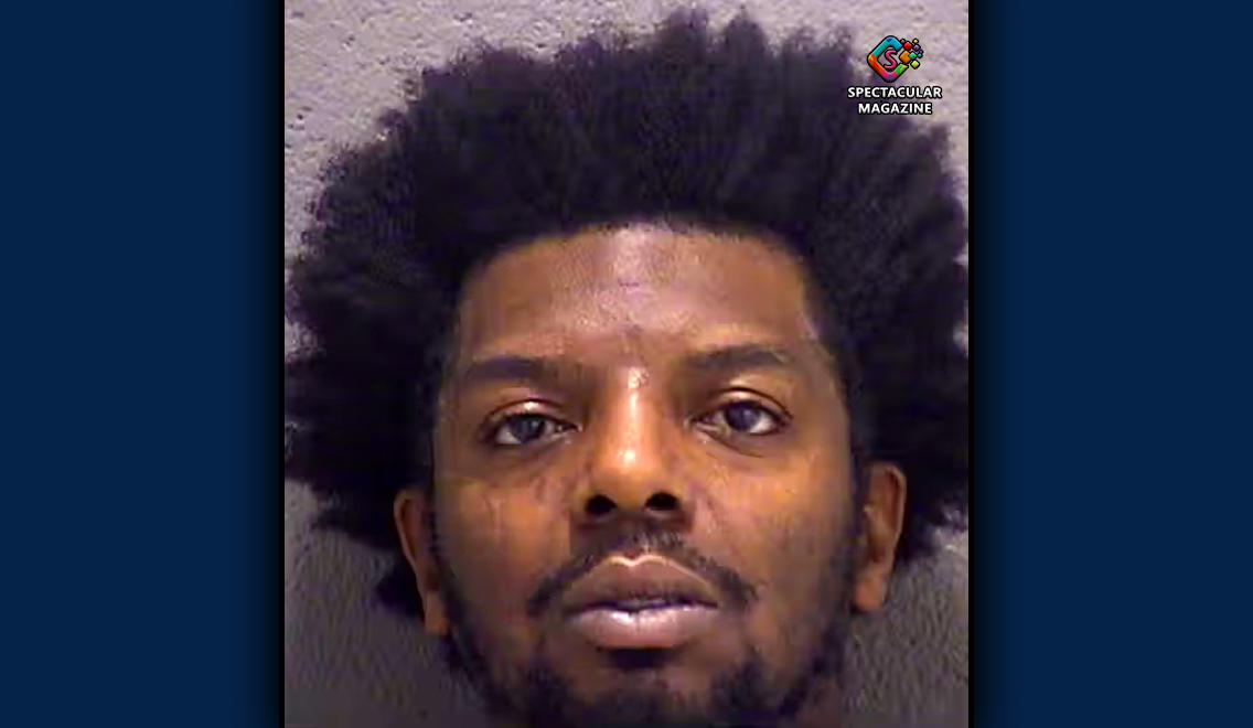 Booking photograph of Frederick Lamont Mayo Jr., 37, a Durham man sentenced to 163 months in federal prison for illegally possessing firearms.