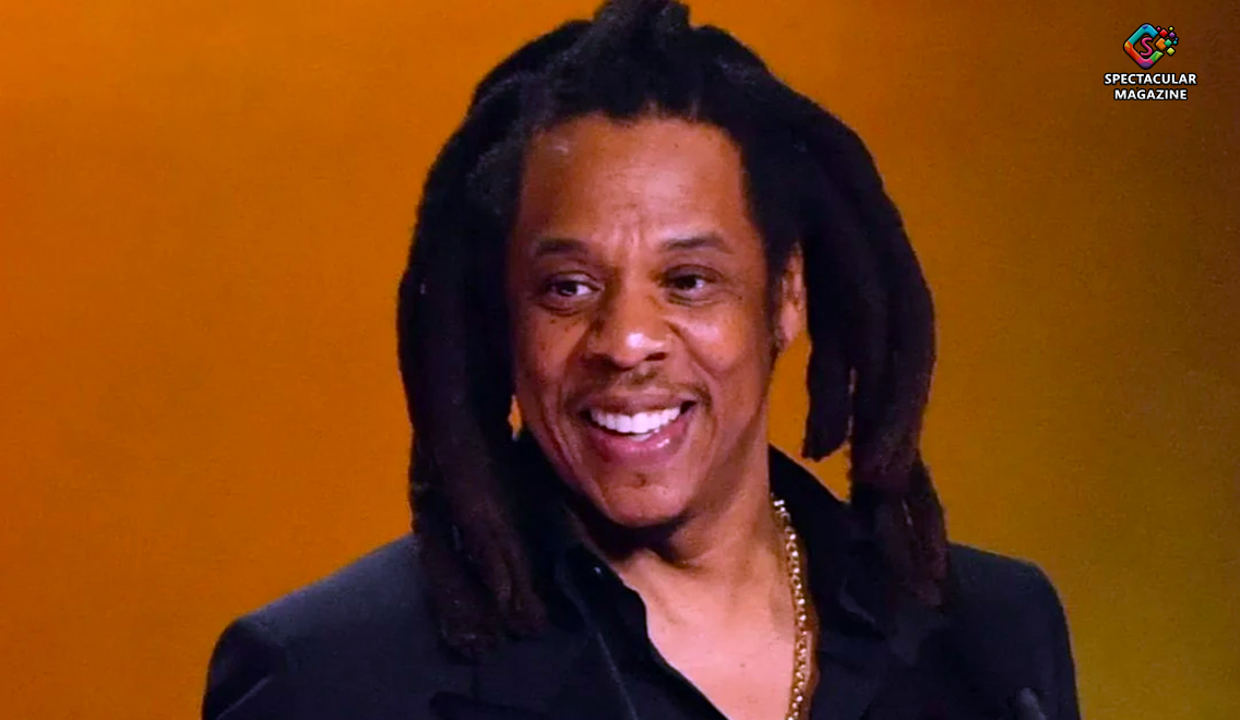 Jay-Z performing onstage ahead of his confirmed appearance as headliner of the 2027 Super Bowl LXI halftime show.